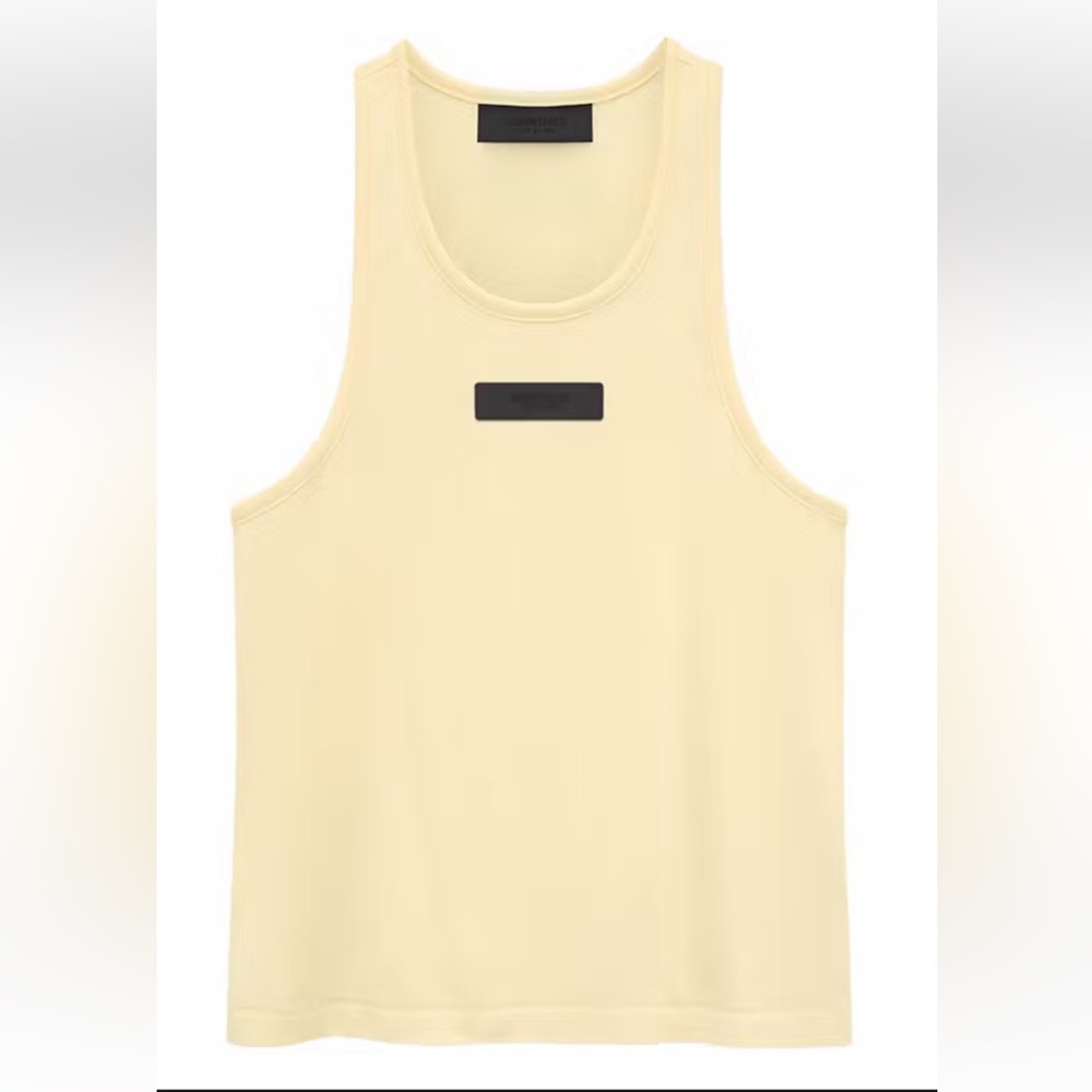 Fear Of God Garden Yellow Tank Top Small New With Tags